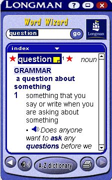Longman Word Wizard Dictionary(2001 first edition):Word Wizard